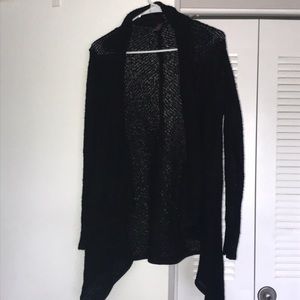 Black cardigan